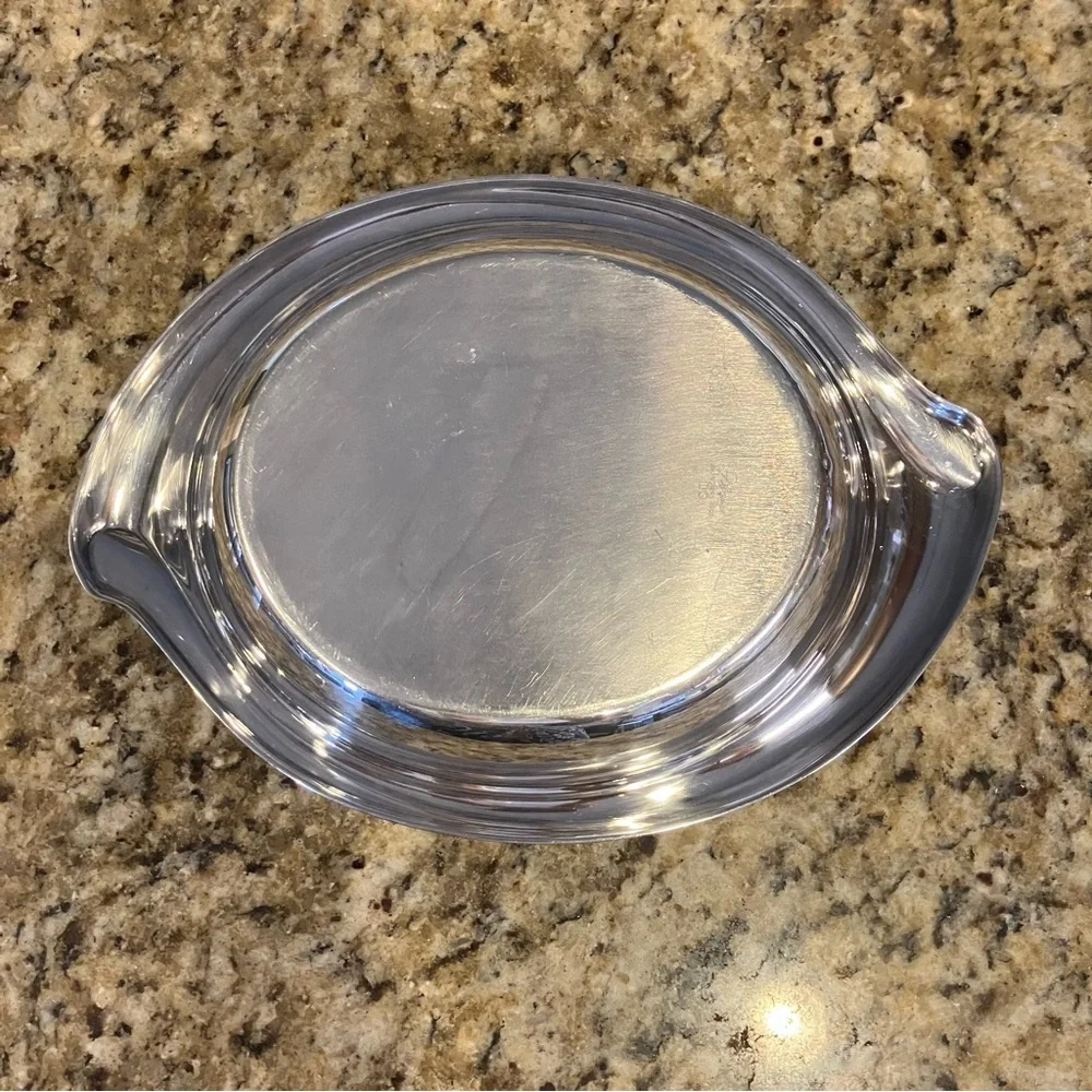 1847 Rogers & Bros Silverplate Tray FLAIR‎ Modernism VTG